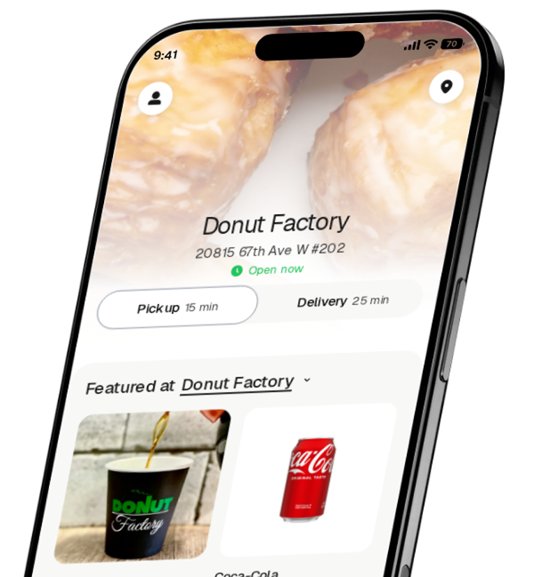 Donut Factory app preview