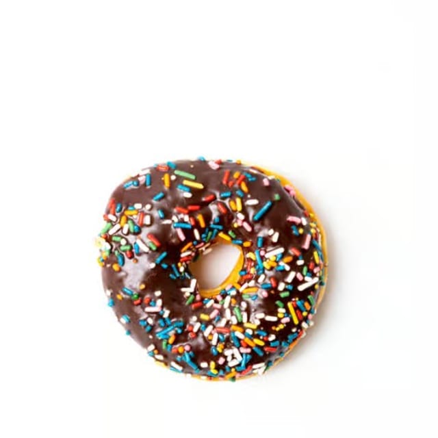 Chocolate Sprinkle Ring.
