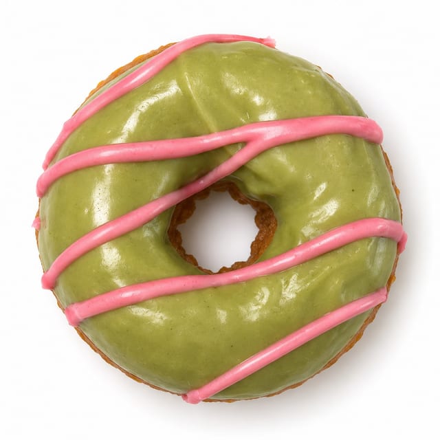 Matcha Strawberry Drizzle.