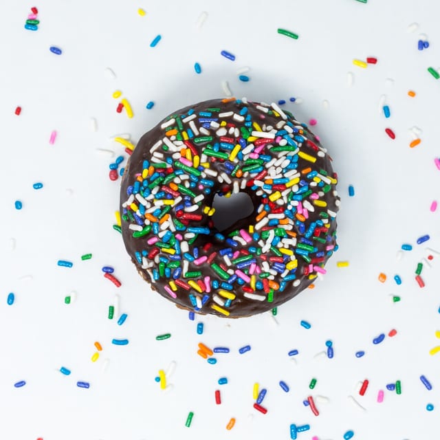 Pre Order Chocolate Sprinkle Cake.