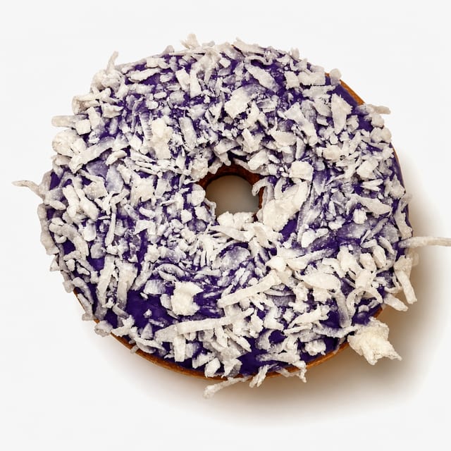 Ube Coconut Ring.