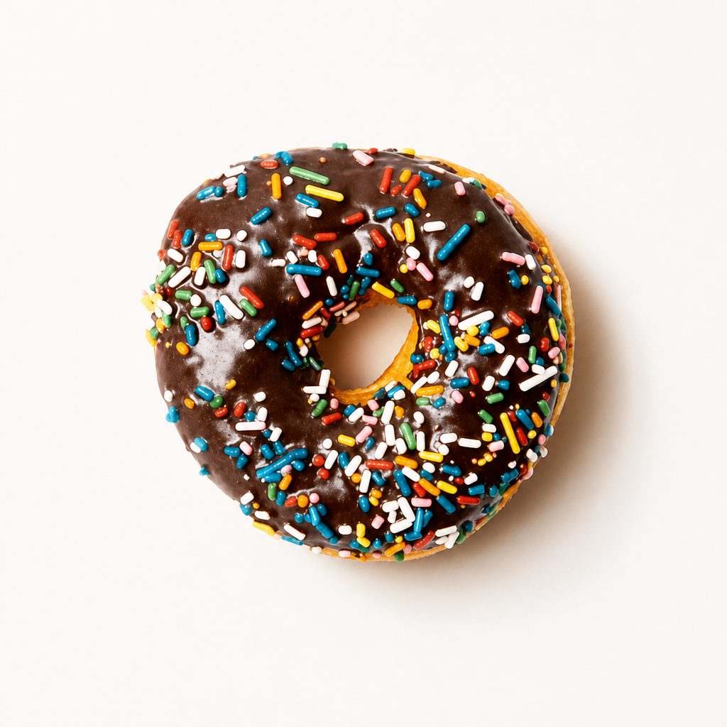 Chocolate Sprinkle Ring.